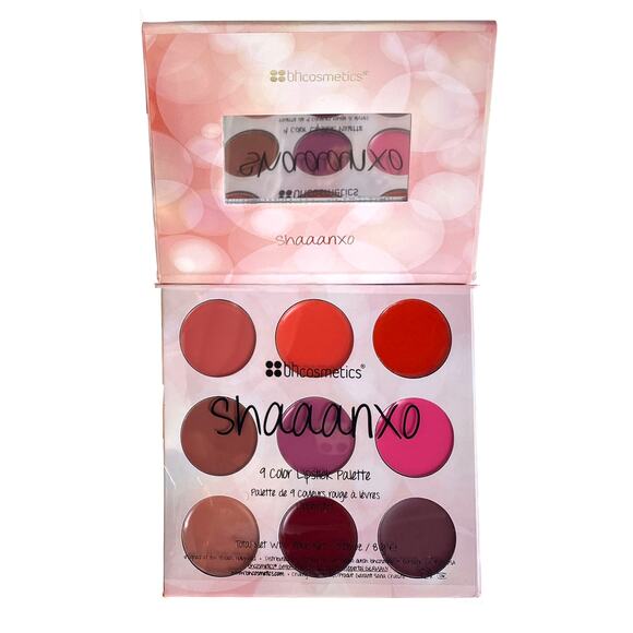 BH Cosmetics Be By Bubz Beauty 12 Eyeshadow & Shaaanxo 9 Color Lipstick Palette - Picture 4 of 4